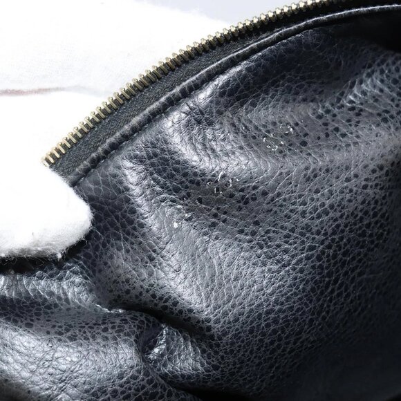 FENDI Zucca Canvas Vanity Hand Bag Black Brown Auth 149108 - Picture 11 of 16